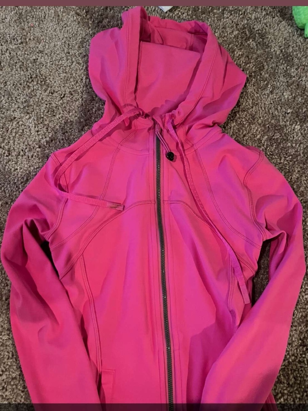 lululemon athletica Pink Hooded Full-Zip Jacket